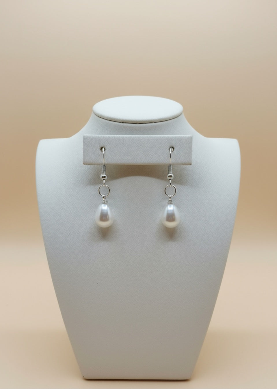 Elegant Faux Pearl Drop Earrings