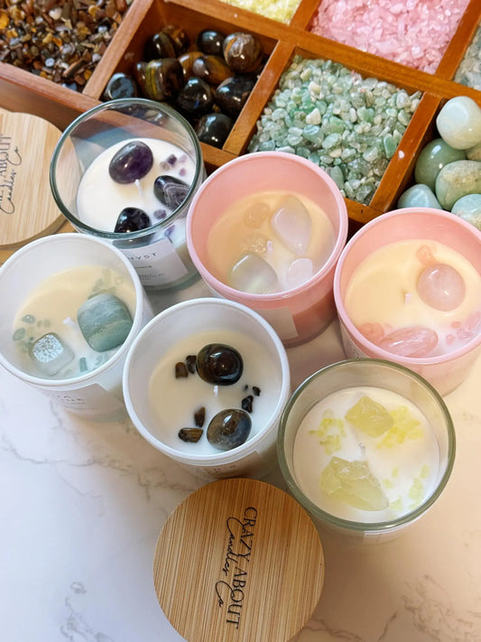 Energy Crystals Scented Candle-0